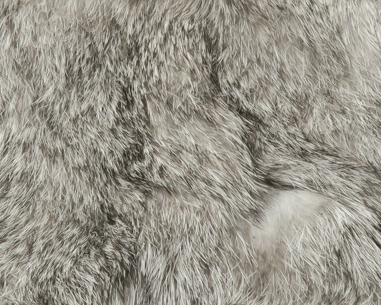 Cross Cut Whole Rabbit Hide - Hair &amp; Fur - Fly Fish Food