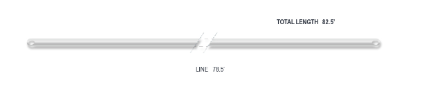 AirFlo SLN Euro Nymph 0.60mm Fly Line - Clear - Fly Lines - Fly Fish Food