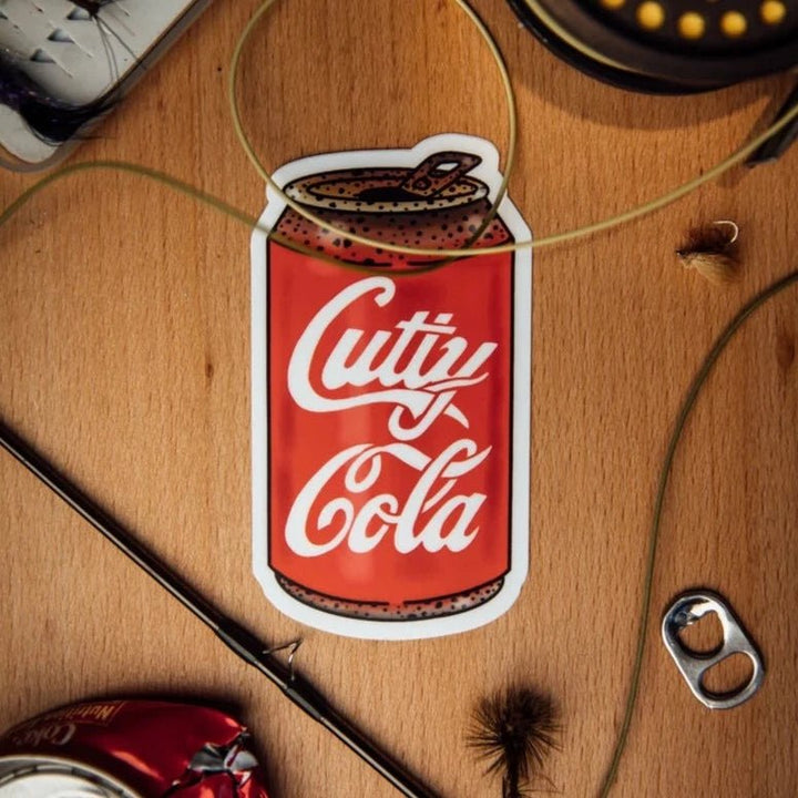 Cutty Cola Sticker - Stickers - Fly Fish Food