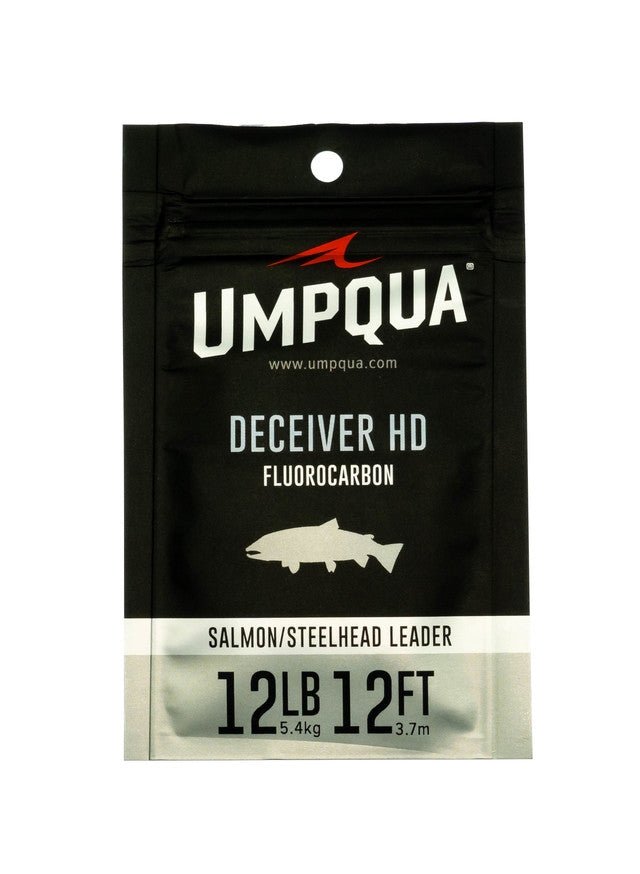 Umpqua Deceiver HD Salmon/Steelhead Fluorocarbon Leader - Tippet, Leader &amp; Accessories - Fly Fish Food