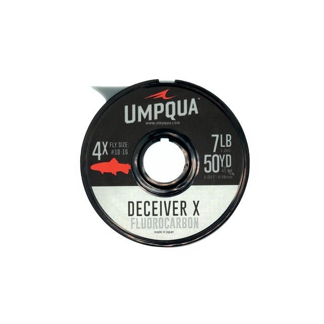 Umpqua Deceiver X Fluorocarbon Tippet - 50 Yards - Tippet, Leader & Accessories - Fly Fish Food