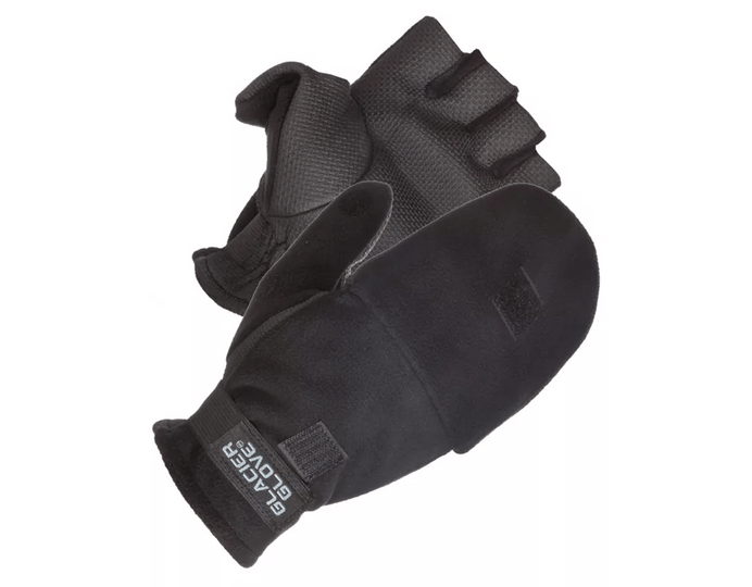 Glacier Glove Alaska River Flip Mitt - Black - Accessories & Misc - Fly Fish Food
