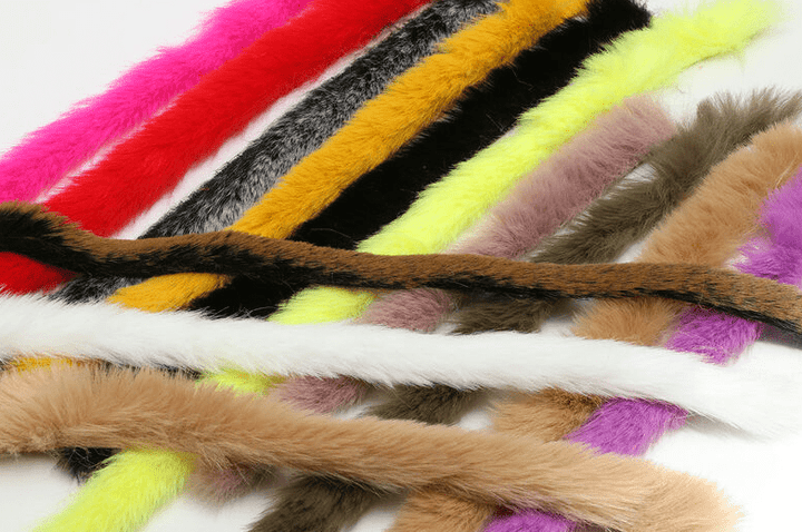 Extra Select Craft Bunny Strip - Synthetic Fibers &amp; Flash - Fly Fish Food
