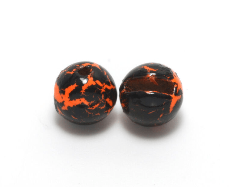 Hareline Slotted Tungsten Beads - Crackle - Beads - Fly Fish Food