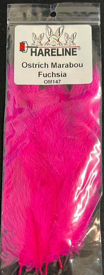 Ostrich Marabou - Feathers &amp; Marabou - Fly Fish Food