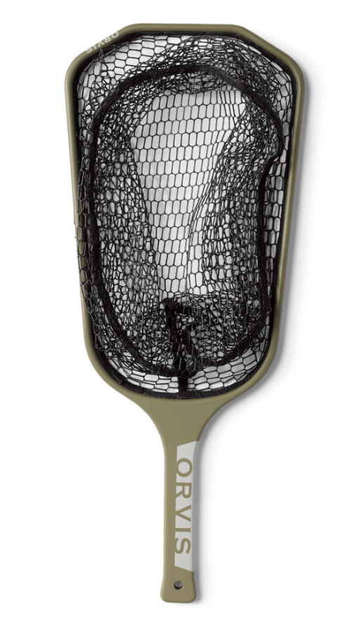 Orvis Widemouth Hand Net - Dusty Olive - Nets &amp; Accessories - Fly Fish Food