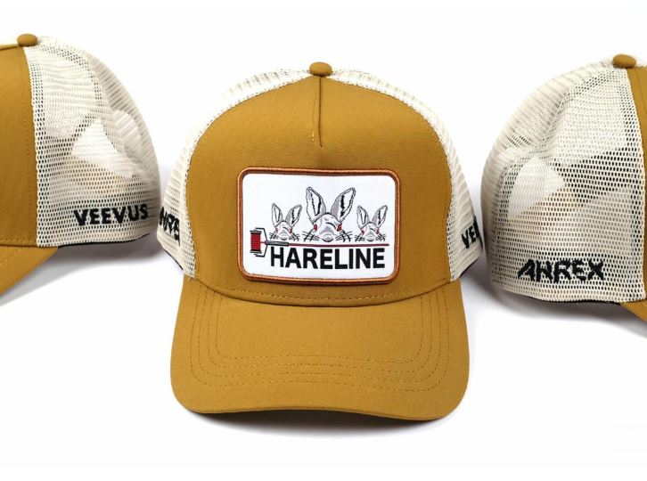 Hareline Logo Trucker Cap - Hats - Fly Fish Food