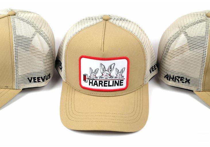 Hareline Logo Trucker Cap - Hats - Fly Fish Food