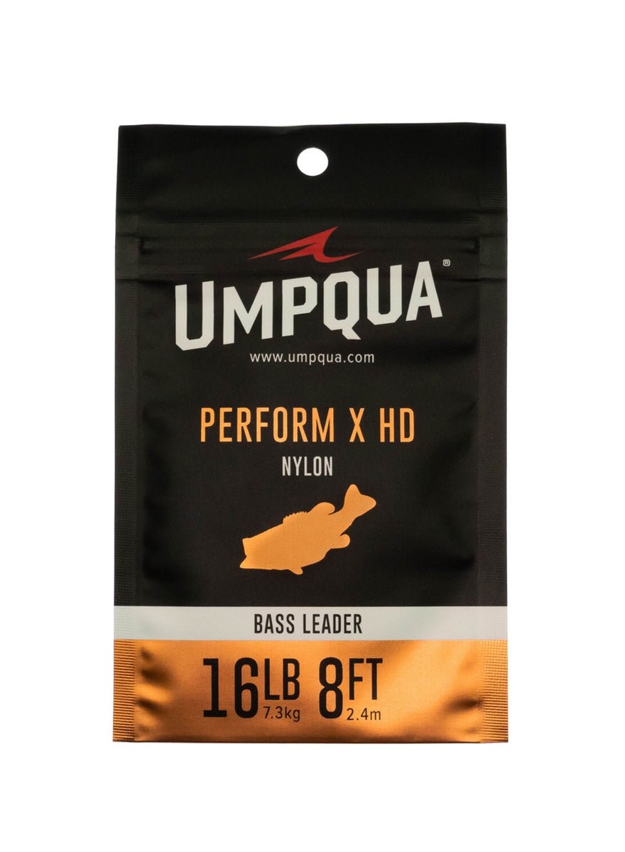 Umpqua Perform X HD Bass Leader - Tippet, Leader &amp; Accessories - Fly Fish Food