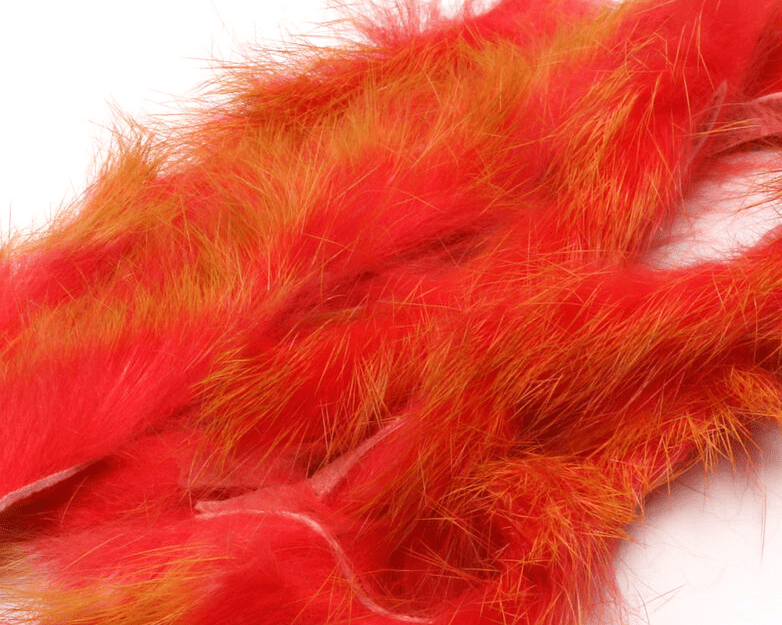 Polychrome Rabbit Strips - Hair & Fur - Fly Fish Food