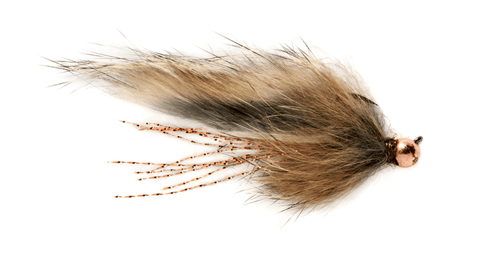 Tactical Jig Zonker Natural Barbless - Flies - Fly Fish Food