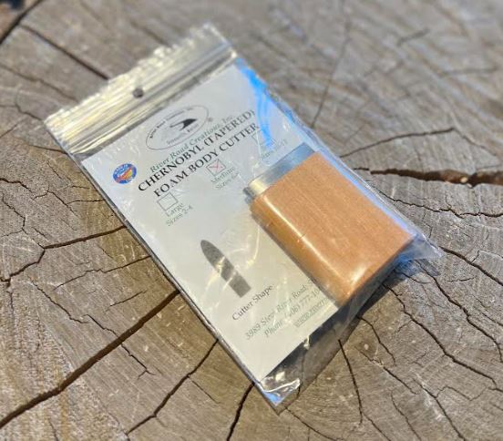 Chernobyl Style Tapered End Foam Body Cutter - Foam &amp; Bodies - Fly Fish Food