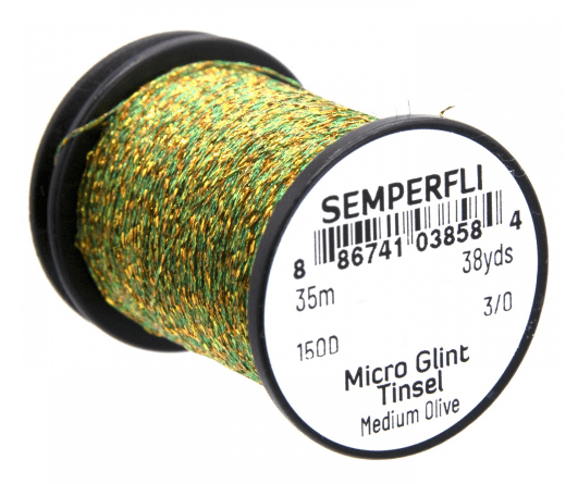 Semperfli - Micro Glint Nymph Tinsel - Thread - Fly Fish Food