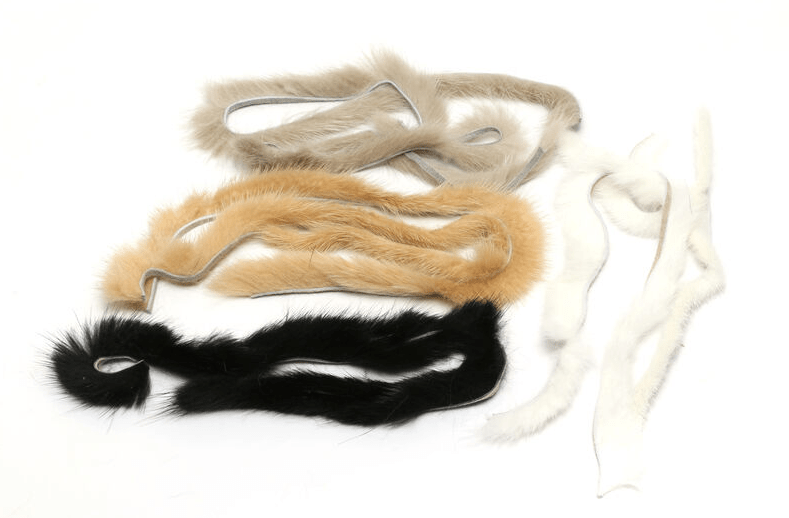 Mink Strips - Hair &amp; Fur - Fly Fish Food
