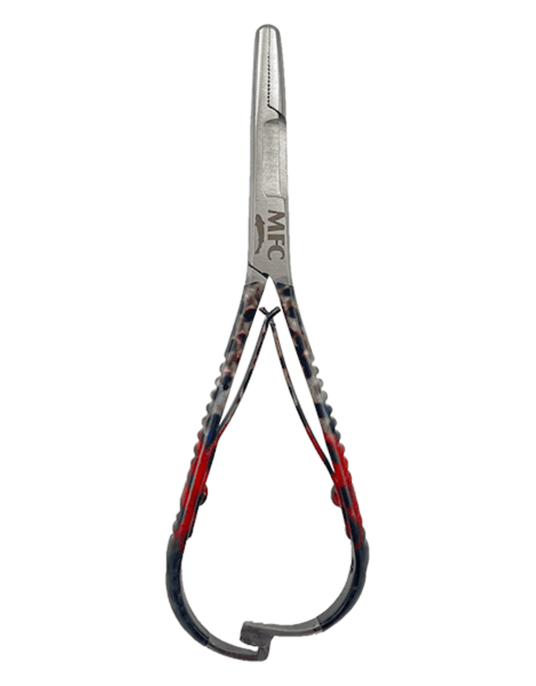 MFC Mitten Scissor Clamp - River Camo - 5" - On Water Accessories - Fly Fish Food