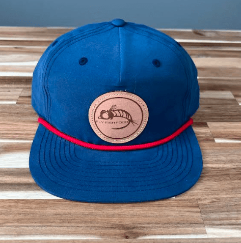 Fly Fish Food Logo Hat - Navy/Red - Hats - Fly Fish Food