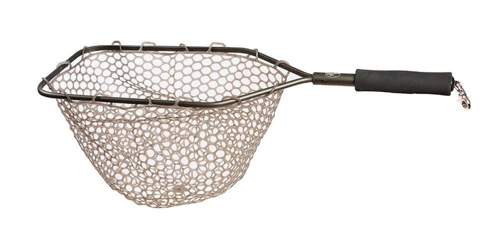 Adamsbuilt Aluminum Trout Net, 15" with Camo Ghost Netting - Nets &amp; Accessories - Fly Fish Food