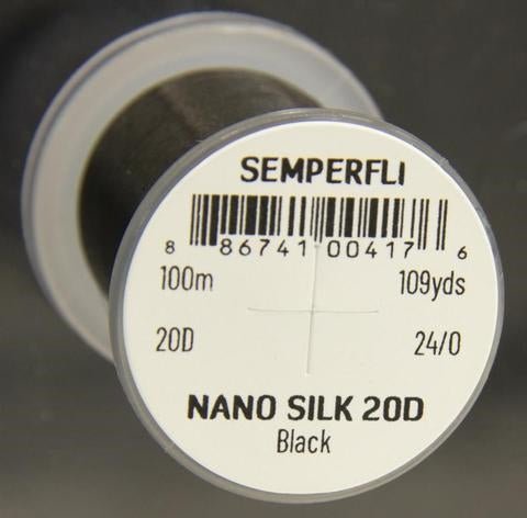 Semperfli Nano Silk 20D 24/0 - Thread - Fly Fish Food