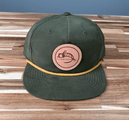 Fly Fish Food Logo Hat - Loden/Gold - Hats - Fly Fish Food