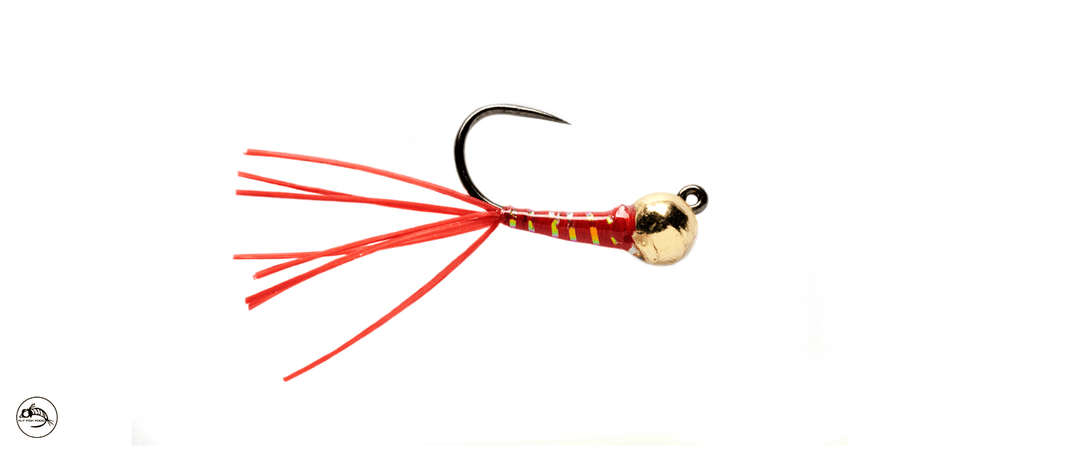 Perdiworm Barbless - Red - Flies - Fly Fish Food