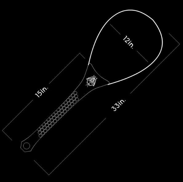 Hex Fly "Steel - Head" Reach Net - Nets &amp; Accessories - Fly Fish Food