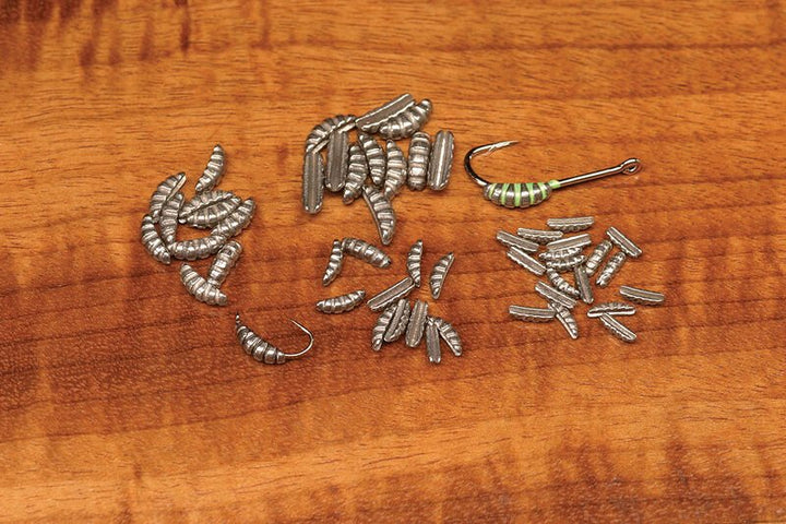 Ribbed Tungsten Bodies - Beads - Fly Fish Food
