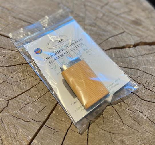 Chernobyl Style Tapered End Foam Body Cutter - Foam &amp; Bodies - Fly Fish Food