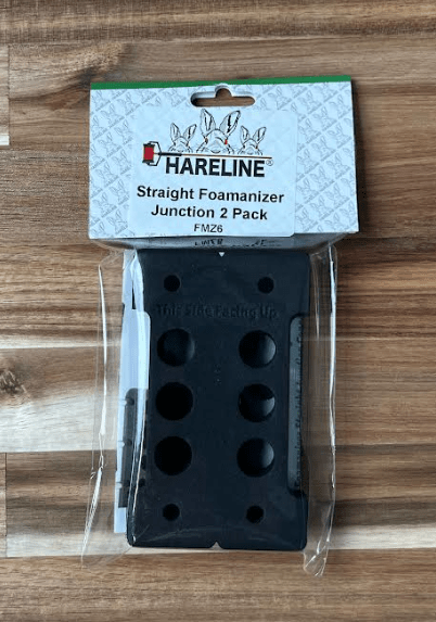 Hareline - Straight Foaminzer Junction 2 Pack - Fly Tying Accessories - Fly Fish Food