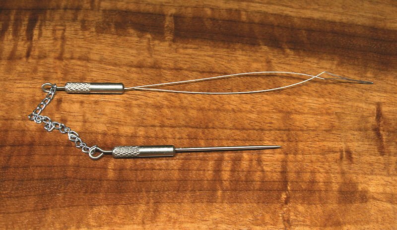 Chain Connected Threader &amp; Bodkin - Tools &amp; Vises - Fly Fish Food