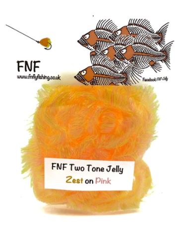 FNF Two Tone Jelly Fritz 15 mm - Chenille - Fly Fish Food