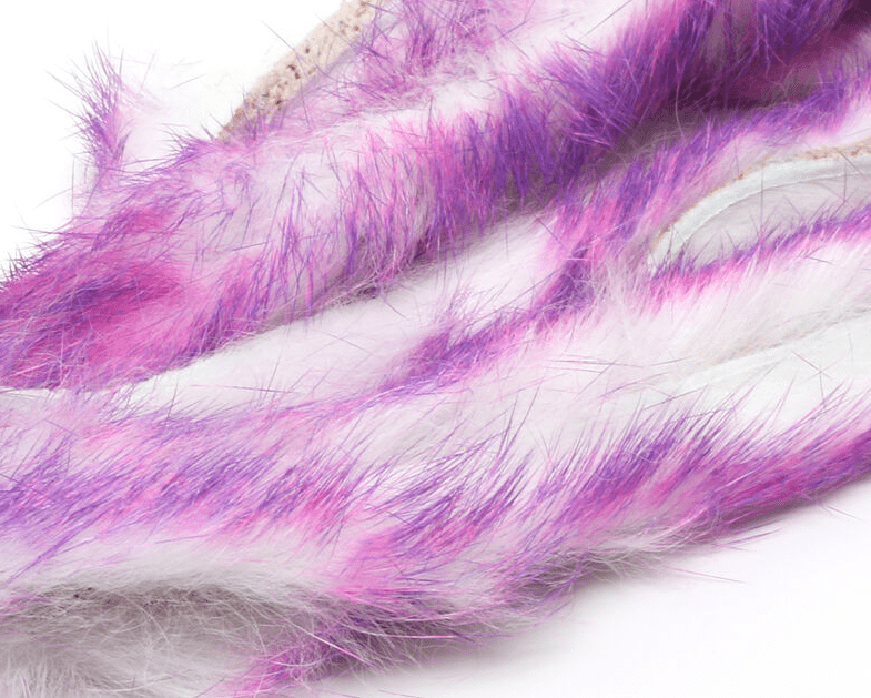 Polychrome Rabbit Strips - Hair &amp; Fur - Fly Fish Food