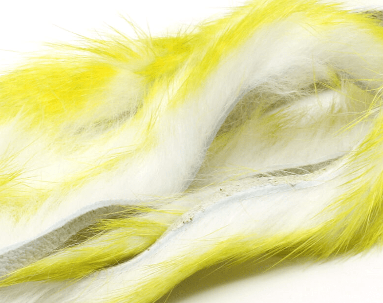 Polychrome Rabbit Strips - Hair & Fur - Fly Fish Food