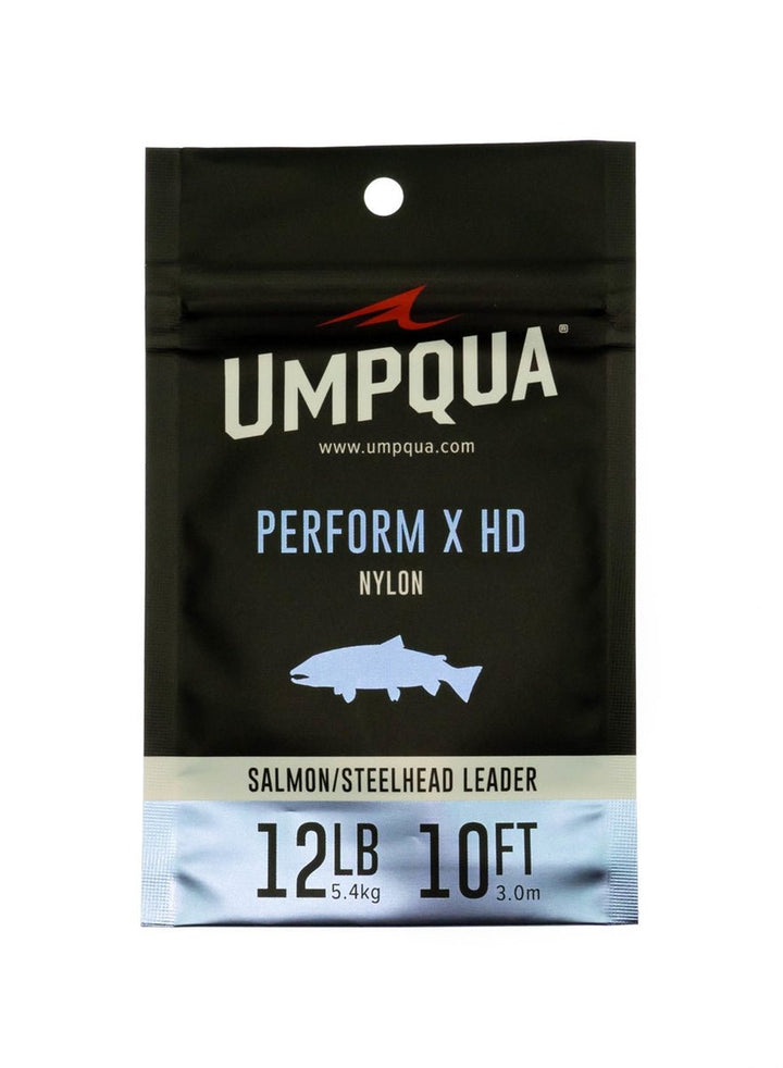 Umpqua Perform X HD Salmon/Steelhead Leader - Tippet, Leader &amp; Accessories - Fly Fish Food