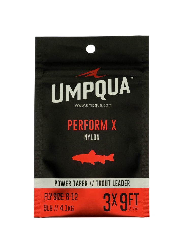 Umpqua Perform X Power Taper Leader 9&