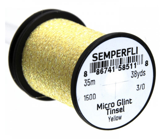 Semperfli - Micro Glint Nymph Tinsel - Thread - Fly Fish Food